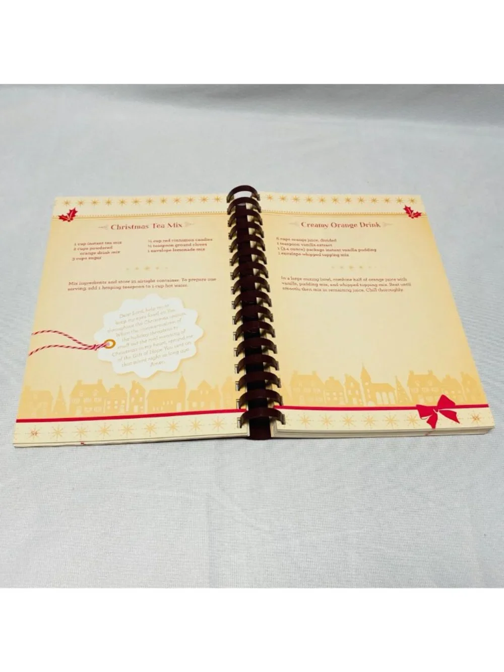 The Best Of Christmas At Home Cookbook Spiral Bound Recipes Holiday Cooking